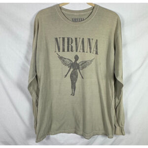 Nirvana In Utero Long Sleeve Tshirt Size M, Grunge, Y2K Style